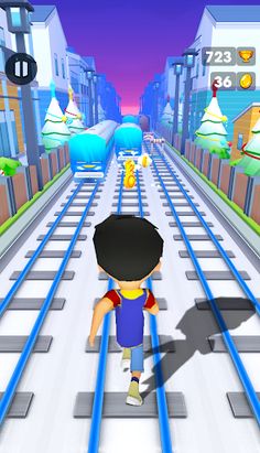 Vir Hero the Robot: Run Game - Screenshot 1