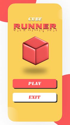 Cube Runner Endless Surfer 3D - Screenshot 1