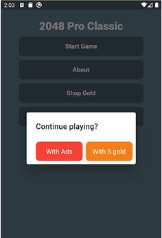 2048 Pro Classic - Screenshot 2