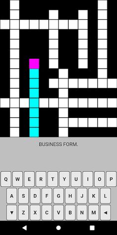 Crossword - Screenshot 4