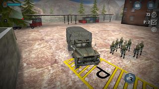 Army Truck Checkpost Drive 3D - Screenshot 2