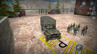Army Truck Checkpost Drive 3D - Screenshot 2