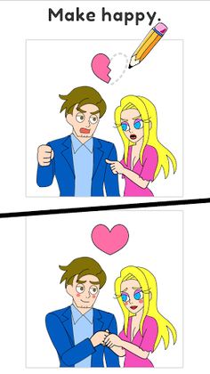 Draw Happy Beauty - draw games - Screenshot 1