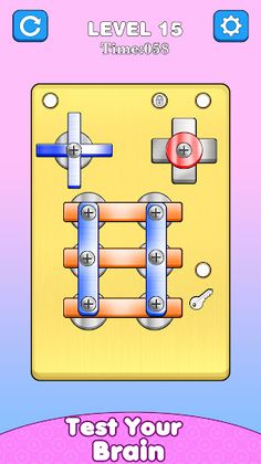 Screw Nuts & Bolts Pin Puzzle - Screenshot 3