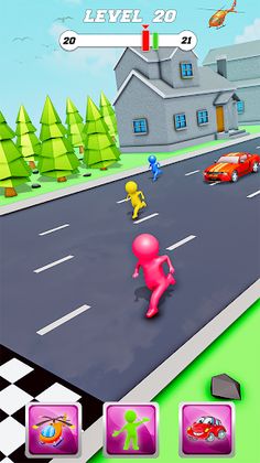 Shape Shifter Transform Run 3D - Screenshot 3