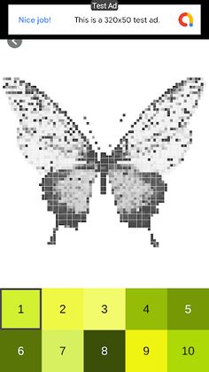 Butterfly Pixel Number - Screenshot 4