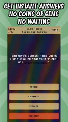 Glee Trivia Quiz - Screenshot 3