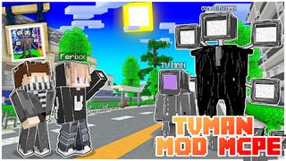 TVman Mod Minecraft Skibidi - Screenshot 2