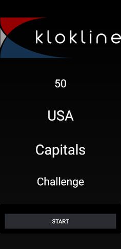 50 USA Capitals Challenge - Screenshot 1