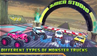 3D Monster Truck Derby Stunt - Screenshot 1
