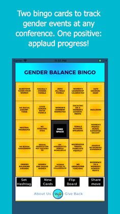 Gender Equality Bingo - Screenshot 2