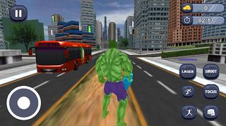 Incredible Green Monster Hero - Screenshot 1