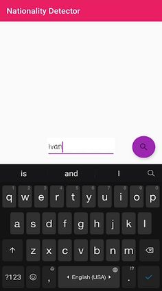 Nationality Detector - Screenshot 3
