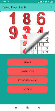 Sudoku Puzzle - 1 to 9 - Screenshot 4