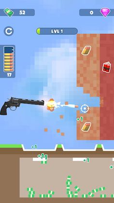 Gun Crusher: Smashing games - Screenshot 1
