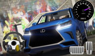 City SUV Off road Lexus LX 570 - Screenshot 3