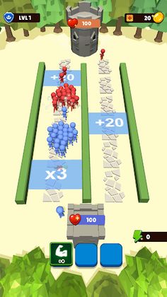 Crowd Arena - Tower Defense - Screenshot 2