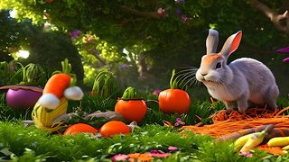 Rabbit Simulator jungle Bunny - Screenshot 1