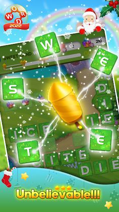 Word Relax-Christmas & Puzzle - Screenshot 1