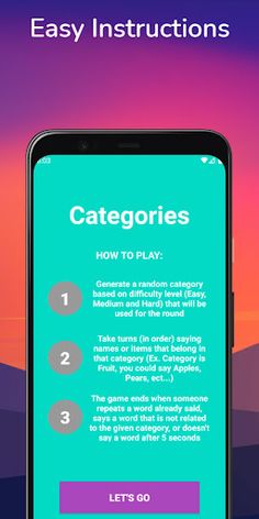 Categories - A Party Game - Screenshot 3