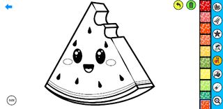 Watermelon Coloring Book - Screenshot 1