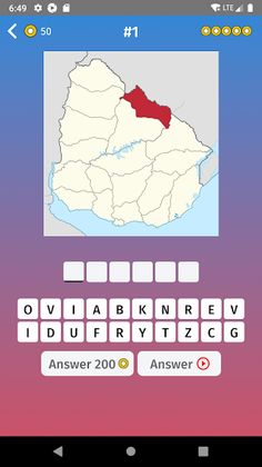 Uruguay: Departments & Provinc - Screenshot 1