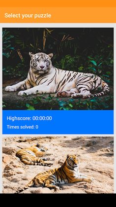 Tiger Jigsaw Puzzle - Screenshot 4