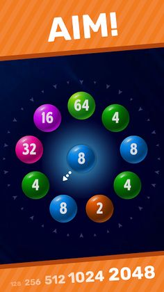 2048 Balls Merge Game - Screenshot 1