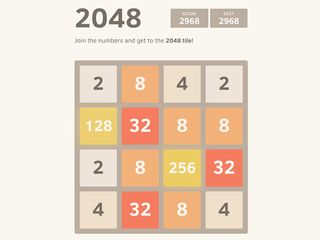 2048 puzzle game - Screenshot 1