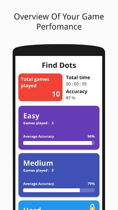 Find Dots - Brain Training Gam - Screenshot 1