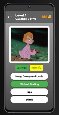 Guess Cartoon Character Quiz - Screenshot 1