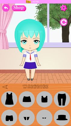 Chibi Anime Dress Up Game - Screenshot 4