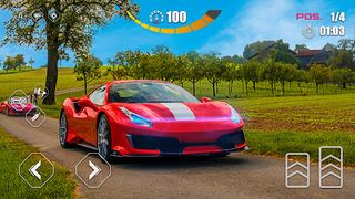 Ferrari Car Racing Game - Race - Screenshot 2