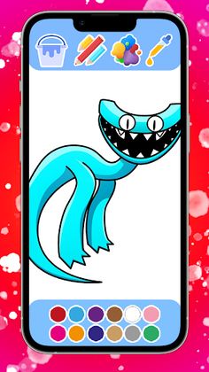 Rainbow Friends Coloring Book - Screenshot 2