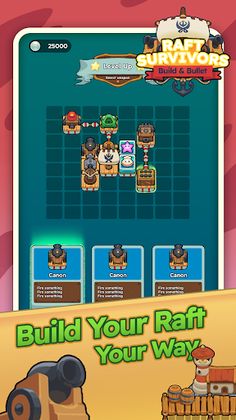 Raft Survivors: Build & Bullet - Screenshot 4