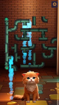 Pipe Line Puzzle - Catotopia - Screenshot 3