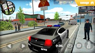San Andreas City - Police Car - Screenshot 2