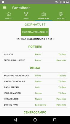 FantaBook - Screenshot 2