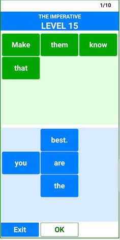 SENTENCE BUILDER - Screenshot 4