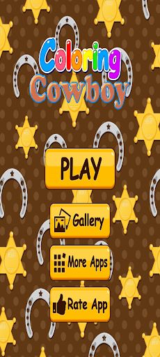 Cowboy Coloring - Screenshot 2