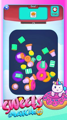 Sweets Match 3D - Screenshot 4