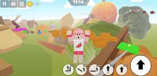 Fruit and vegetables parkour - Screenshot 2