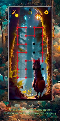 Forest Maze: Connect Puzzles - Screenshot 1