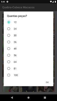 Quebra-Cabeças Macacos Puzzles - Screenshot 4