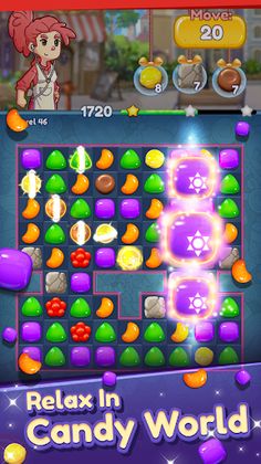 Candy Legend - Classic match 3 - Screenshot 2