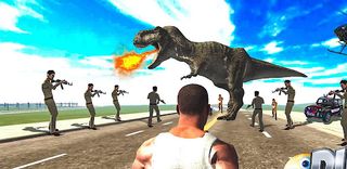 Dinosaur indian bike driving - Screenshot 2