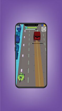 Blocky Shooter: Race Game - Screenshot 1