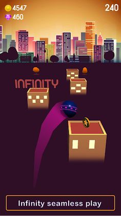 Urban Hop - Bouncing Ball - Screenshot 1