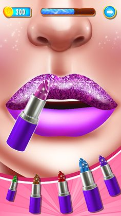 Lip Art Games: Lipstick Makeup - Screenshot 1