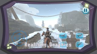 Frozen Forest Horse Riding Sim - Screenshot 1
